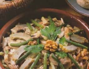 Salade aux champignons