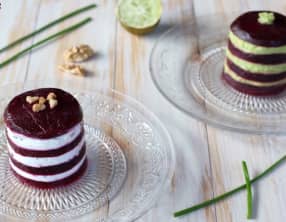 Mille-feuilles aux betteraves