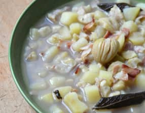 Soupe de châtaignes comme en Sardaigne