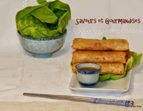 Nems croustillants au thon