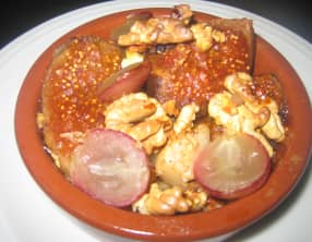 Cassolette de fruits d'automne au miel et à la cannelle