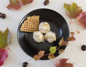 Glace à la châtaigne