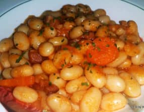 Haricots Coco de Paimpol aux carottes