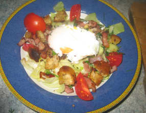 salade lyonnaise