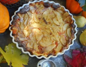 Clafoutis courge poires
