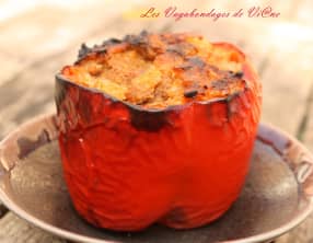 Poivrons farcis façon "Turkménistan"