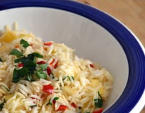 Riz sauté Piment, Persil et Peretta