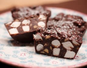 Saucisson sucré au chocolat