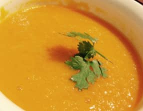 Velouté de carottes au gingembre