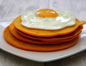 Pancakes salés au potiron