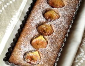 Financier aux figues et sucre de fleurs de coco