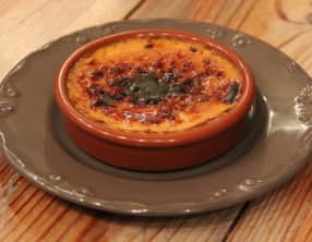 Crème brûlée aux fèves de Tonka
