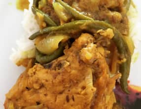 Le colombo de poulet