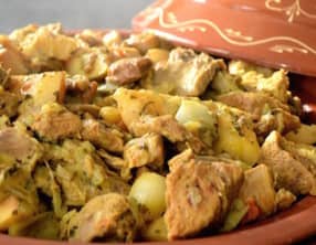 Tagine d'agneau aux coings d'Alsace