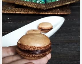 Macarons au chocolat