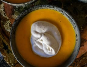 Velouté de potimarron inspiré par Madame Pic