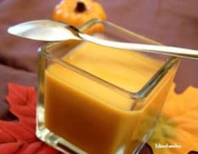 Crème de potiron aux saveurs asiatiques