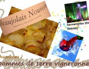 Pommes de terre vigneronnes, beaujolaises