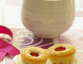 Bouchées framboise et cardamone