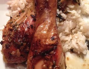 Pilons de poulet doublement marinés à la sauge Ananas