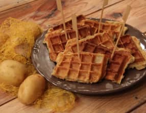 Gaufres de pommes de terre