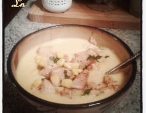 Soupe de maïs au poulet