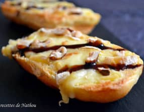 Pain brioché au Reblochon et noisettes grillées