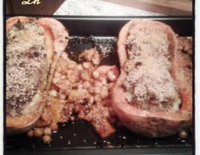 Courge butternut farcie