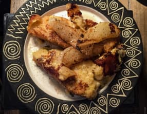 French Toasts  de gâteau aux pommes