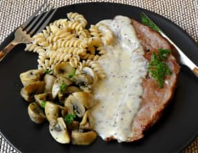 Foie de veau sauce moutarde