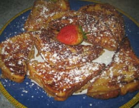 Pain perdu brioché