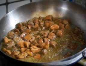 Sauter du foie gras en dés