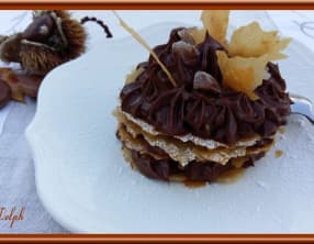 Mille-feuilles au chocolat