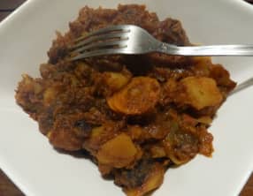 Boeuf mijoté à la tomate