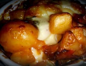 Gratin de pommes de terre et chorizo au Morbier