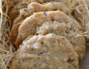 Les sablés à tomber aux noix de pécan