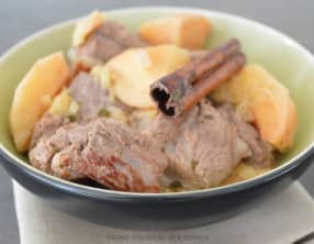 Tajine d’agneau aux coings