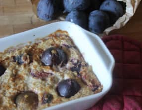 Flan de ricotta aux figues