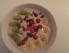 Smoothie Bowl bananes kiwi