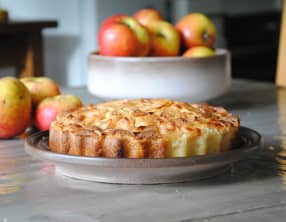 Gâteau-tarte aux pommes