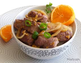 Sauté de canard à l'orange