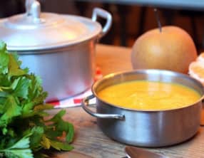 Velouté butternut et banane