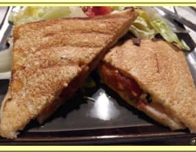 Croque monsieur au roquefort