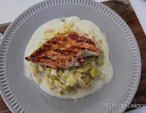 Poireaux à la crème à la Mijoteuse