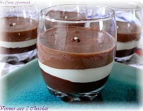 Verrines aux 3 Chocolats