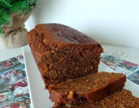 Pain d'épices aux oranges confites