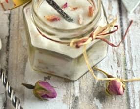 Sucre vanille et rose