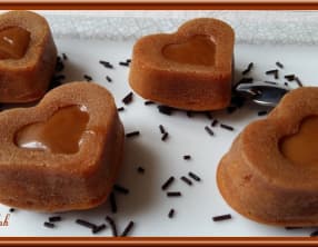 Petits moelleux à la confiture de lait