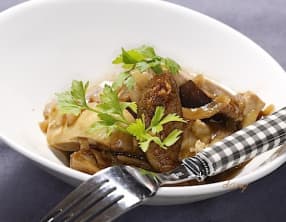 Fricassée de poulet aux figues