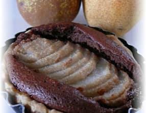 Tarte aux Poires Frangipane Chocolat